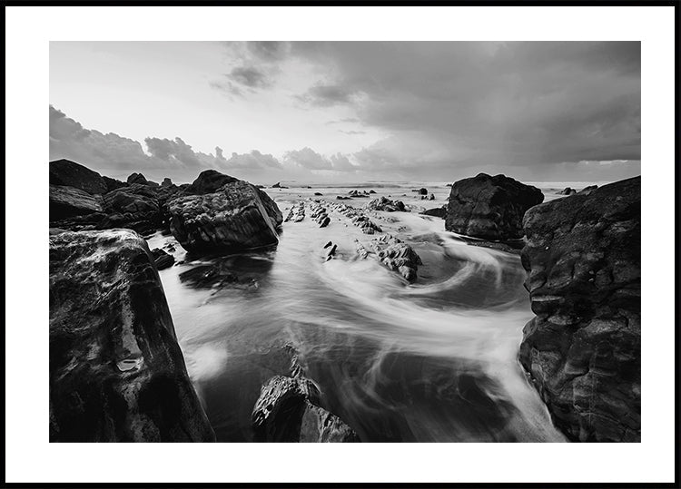 Stones On The Coast Plakat - Posterbox.dk