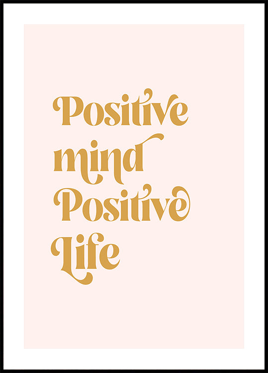 Positives Poster