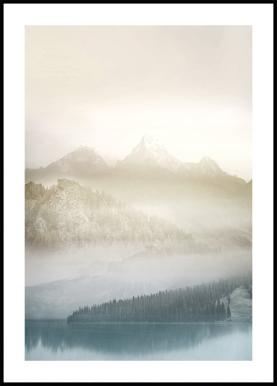 Poster „Vanilla Landscape III“.