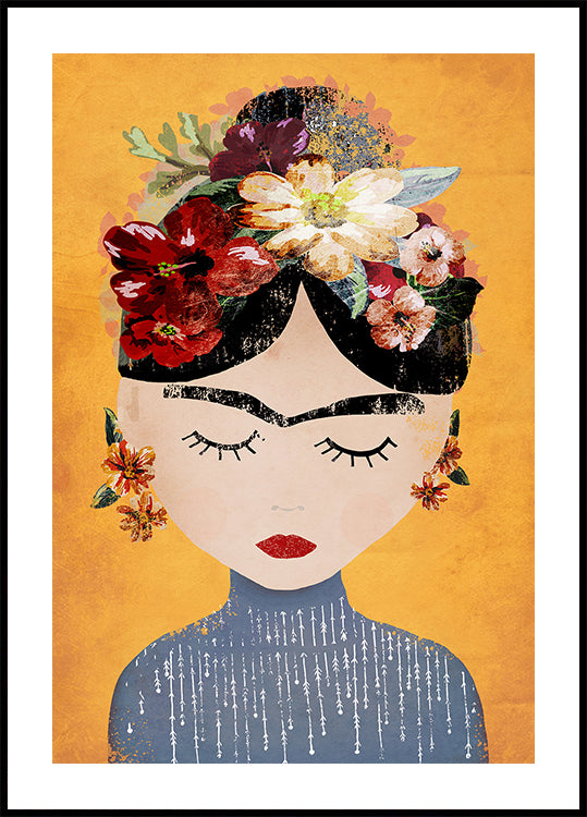 Blumen-Serenity-Poster