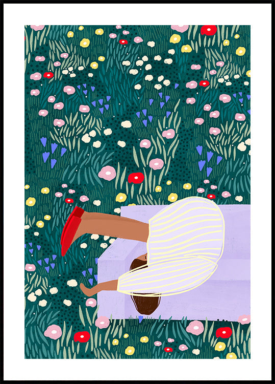 Daydream in Blooms Poster