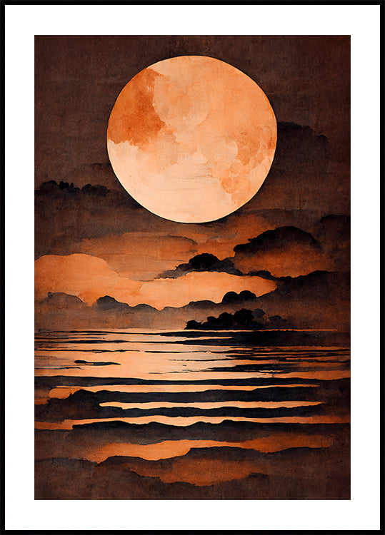 Vollmond-Poster
