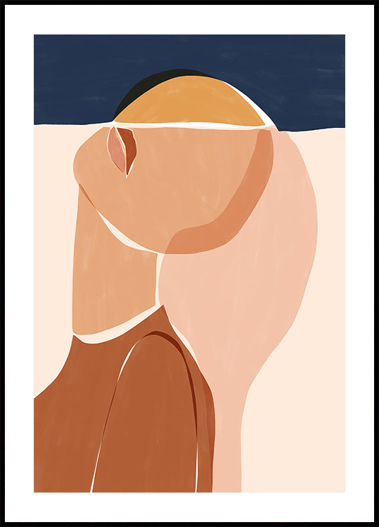 Halbes Gesicht, halbe Sonne Poster