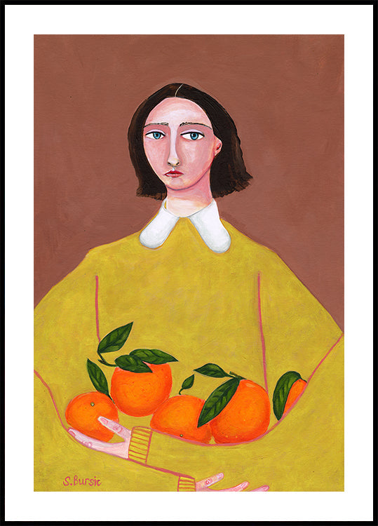 Dame mit Orangen (NEU)
