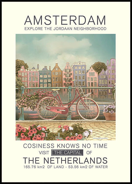 Amsterdam-Druckplakat