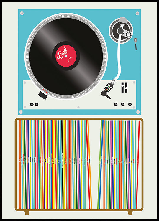 Vinyl-Stapel