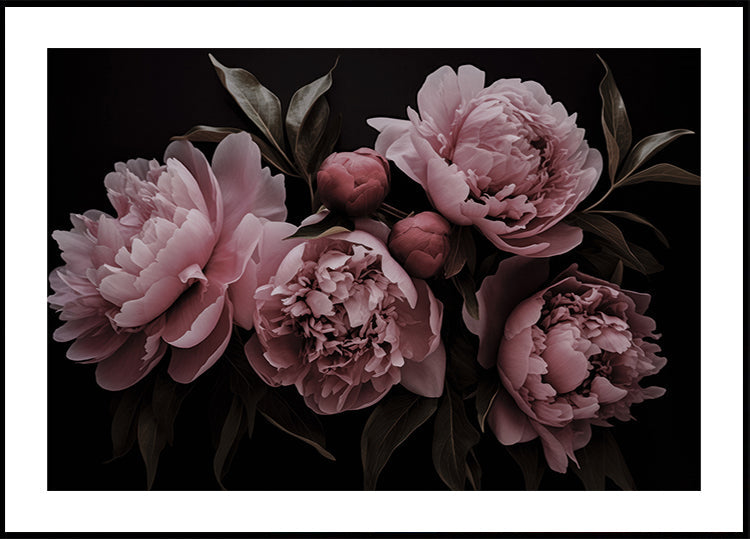 Romantische traumhafte opulente Blumen