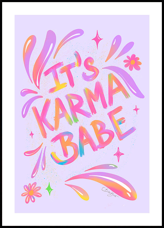 Karma Babe Poster