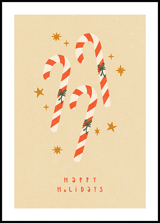 Zuckerstangen-Poster