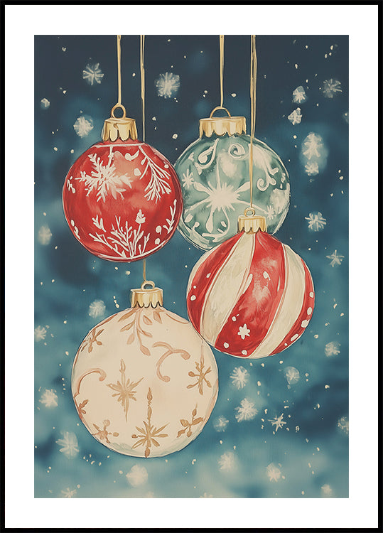 Weihnachtsschmuck Nr. 3 Poster