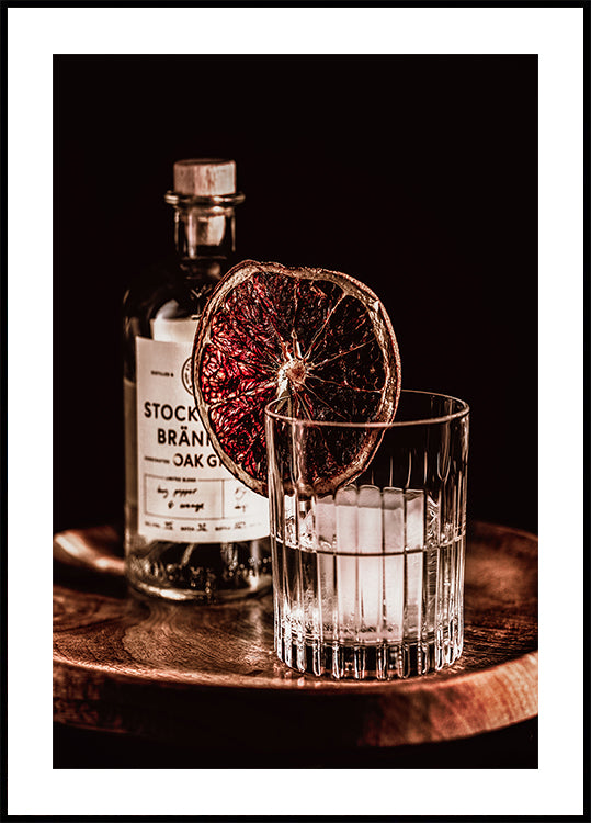 Das Sipping Gin Poster