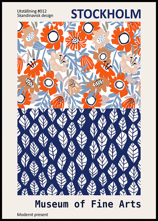 Poster des Museums der Schönen Künste Stockholm