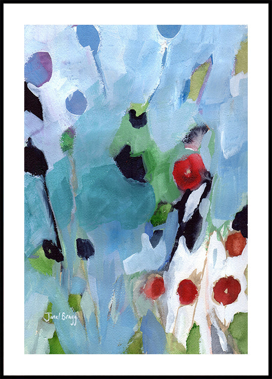 Rose Hips At Christmas Plakat