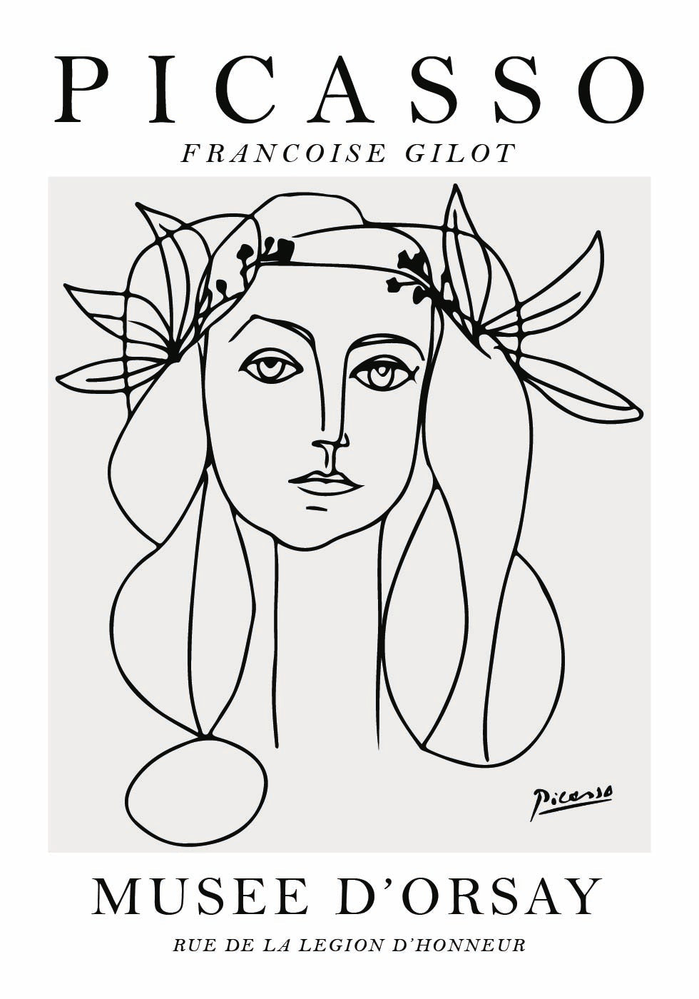 Francoise Gilot Picasso Poster 