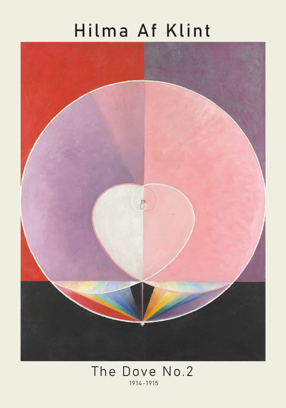 Hilma Af Klint – Die Taube Nr. 2 Poster 