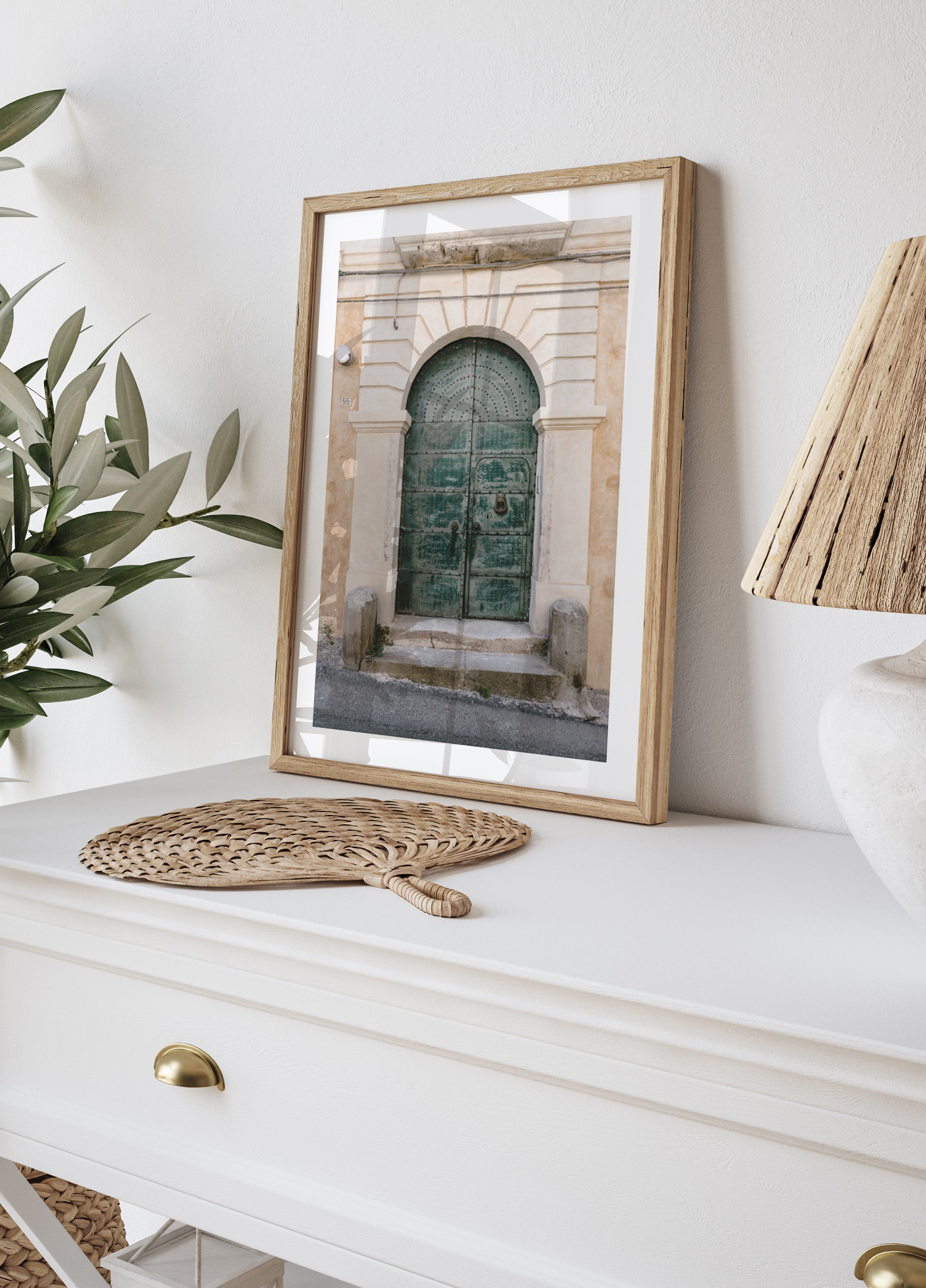 Historisches grünes Tor