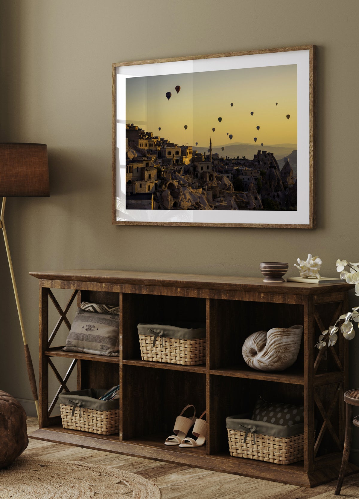 Heißluftballons Kappadokien Sonnenaufgang