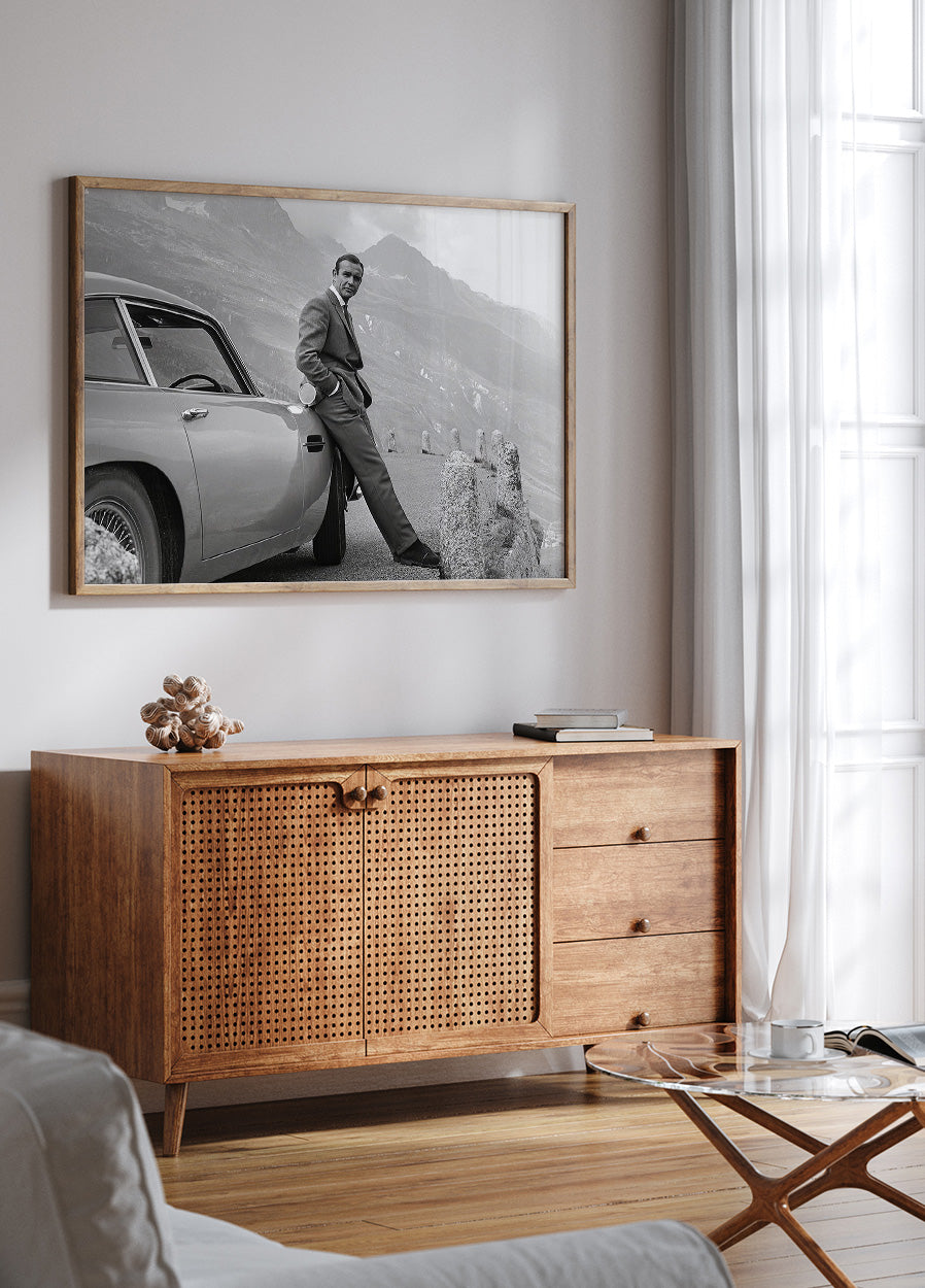 Klassisches James-Bond-Abenteuer-Poster