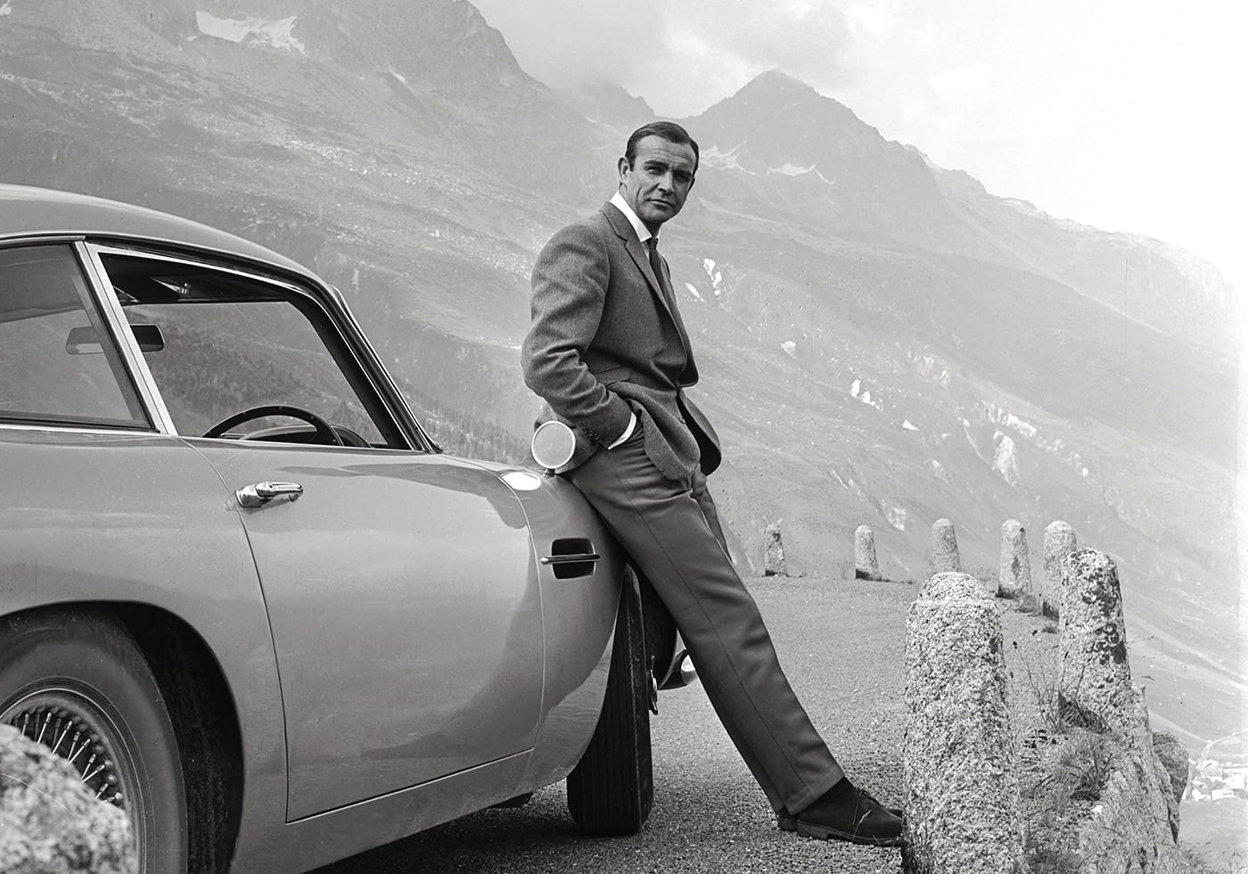 Klassisches James-Bond-Abenteuer-Poster