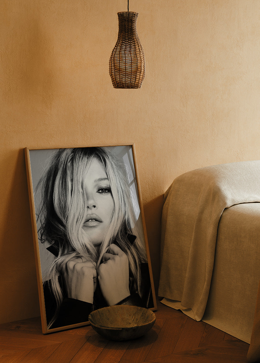 Poster im Kate Moss-Stil