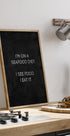 Letter Board No. 1 Plakat - Posterbox.dk