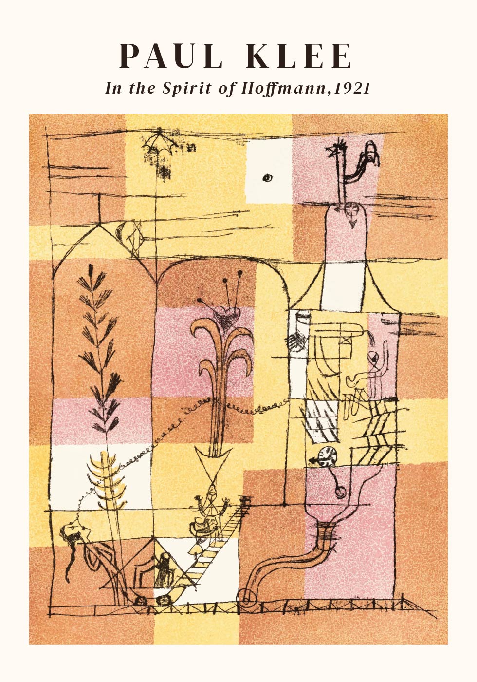 Paul Klee - Im Geiste Hoffmanns Poster