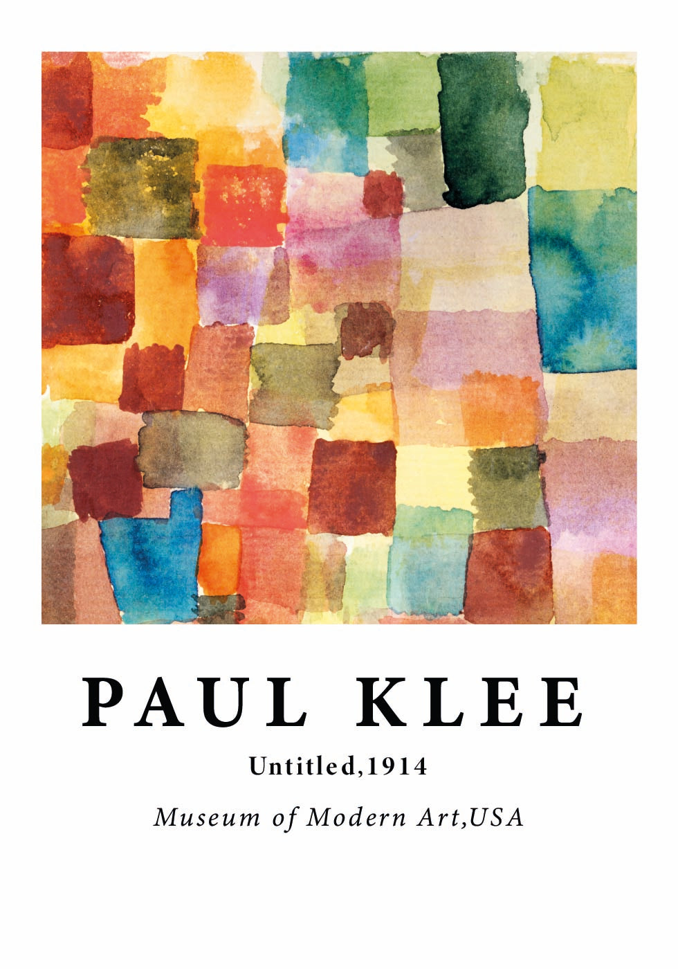 Paul Klee - Poster ohne Titel