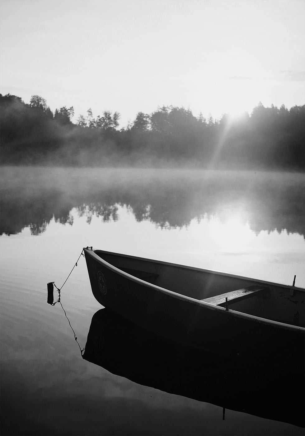 Sunrise On The Lake Plakat - Posterbox.dk