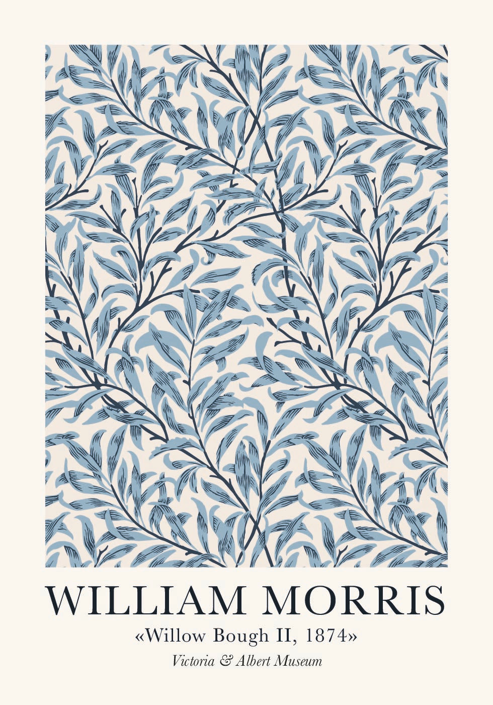 William Morris - Weidenzweig II Poster