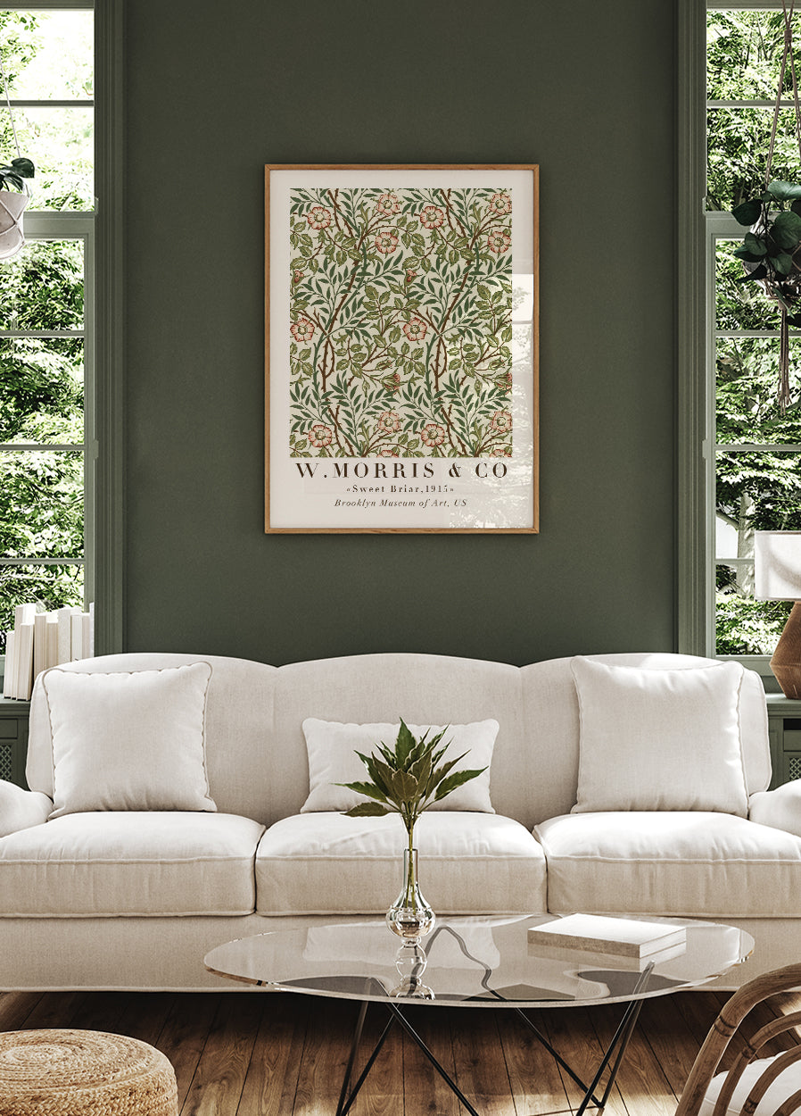 W. Morris &amp; Co - Sweet Briar Poster