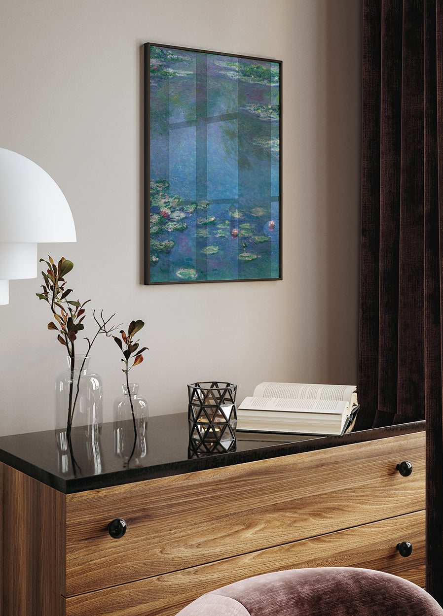 Water Lilies By Claude Monet Plakat - Posterbox.dk
