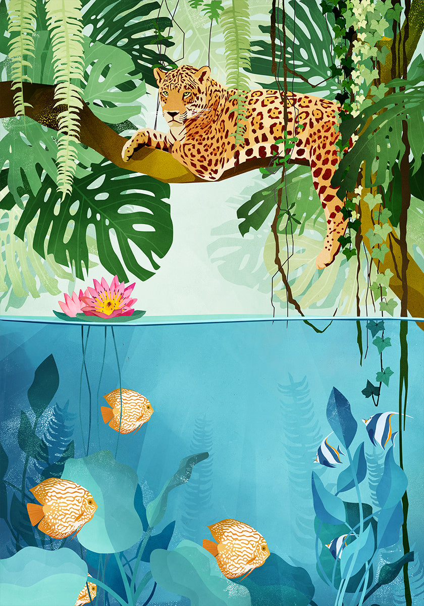 Willkommen im Dschungel-Poster