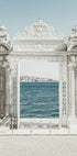 White Gate of Dolmabahce Palace, Turkey Plakat - Posterbox.dk