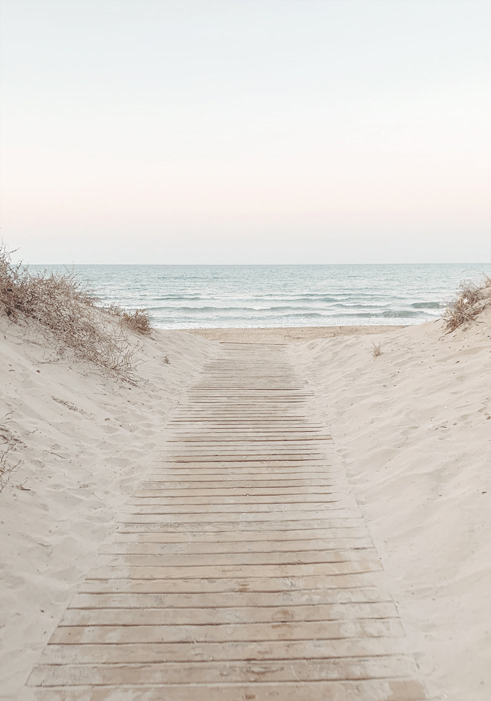 Wooden Path To The Beach Plakat - Posterbox.dk