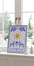 Folk Winter Star Plakat - Posterbox