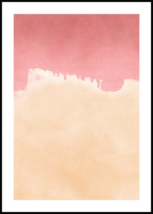 PEACHY PINK SKIES Plakat - Posterbox