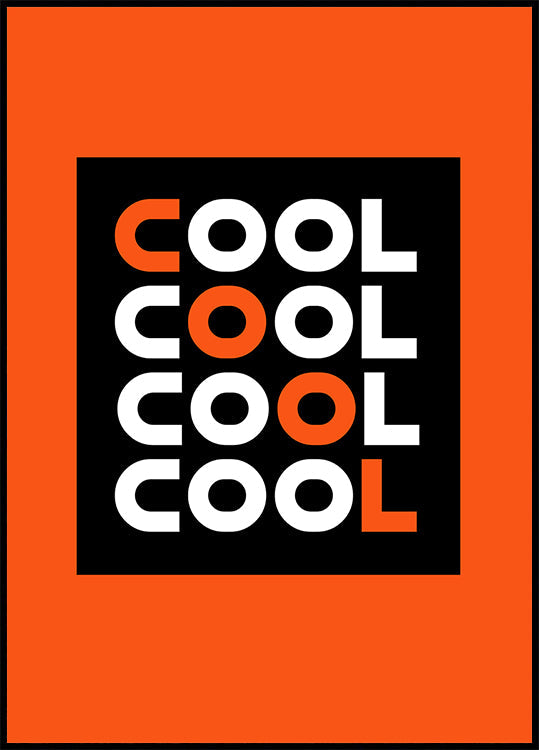 Four Times Cool Plakat - Posterbox