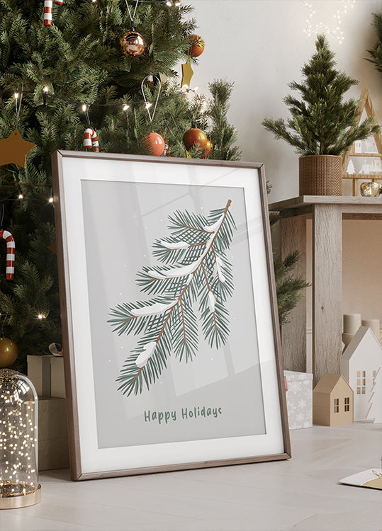 Happy Holidays Plakat - Posterbox