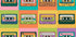 A Lot of Cassettes Plakat - Posterbox