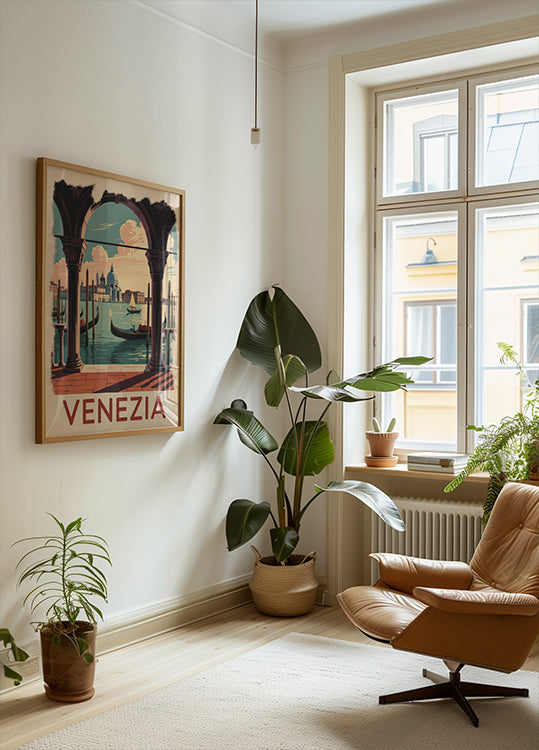 Venezia Vintage Travel Poster (NEW) - Posterbox