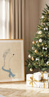 Poodle in the Snow Plakat - Posterbox