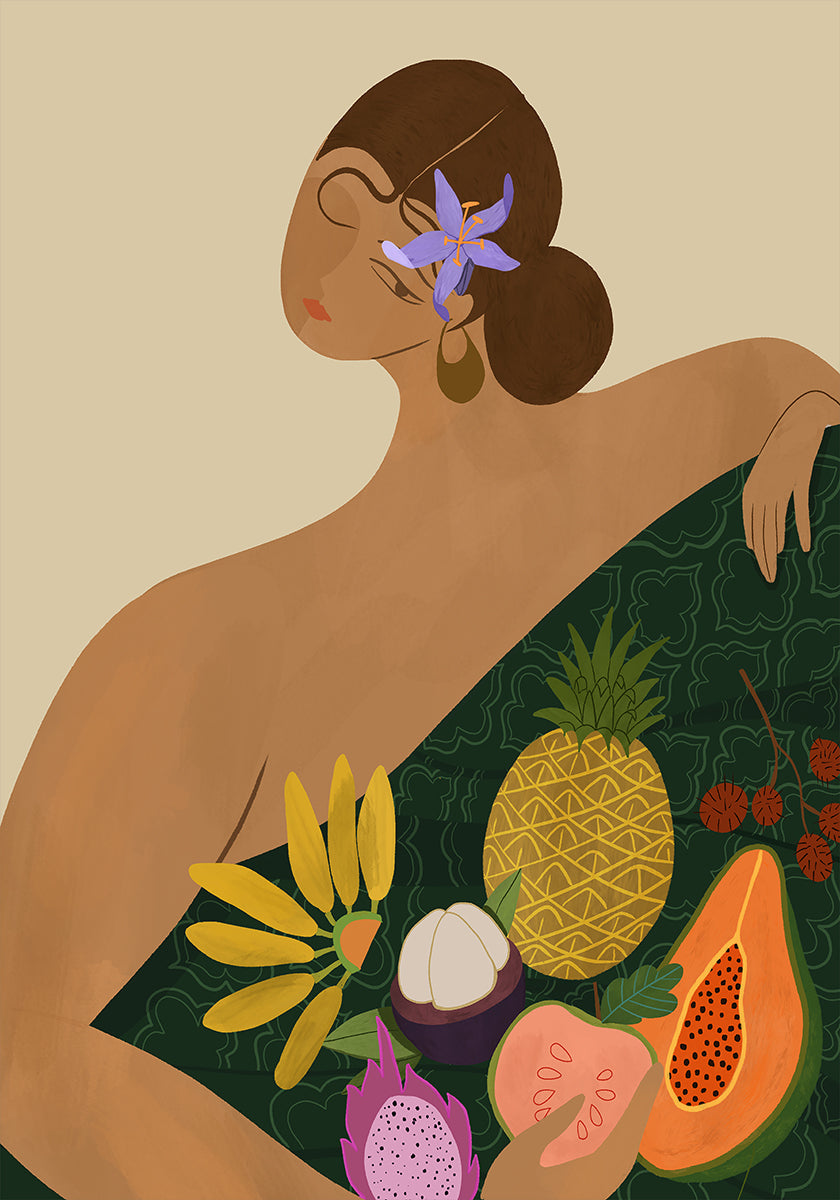 Fruit Seller Plakat - Posterbox