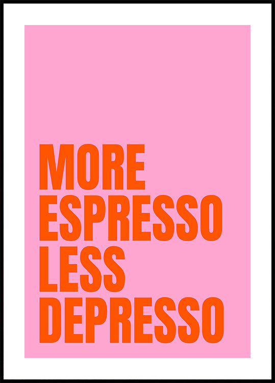 Caffeine Vibes Plakat - Posterbox