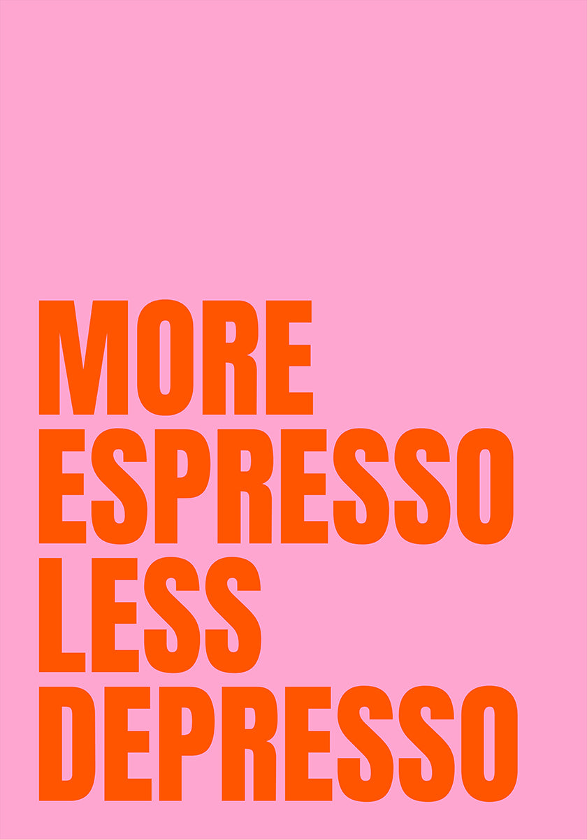 Caffeine Vibes Plakat - Posterbox