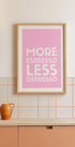 Espresso Depresso Plakat - Posterbox