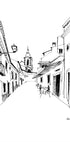 Waking Up In Portugal, Travel Sketch Plakat - Posterbox