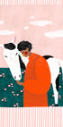 Vibrant Girl and Horse - Posterbox