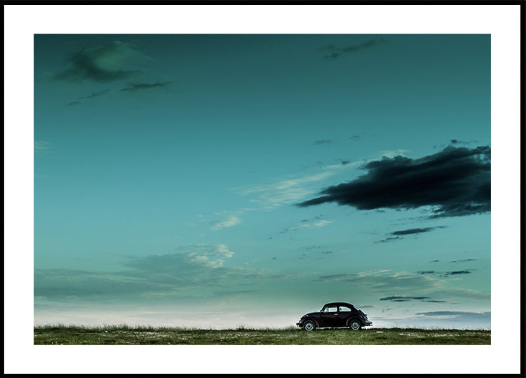 The Red VW Beetle - Posterbox
