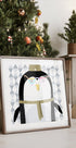 Cute Penguin With Wooly Hat By Artist Carla Daly Plakat - Posterbox