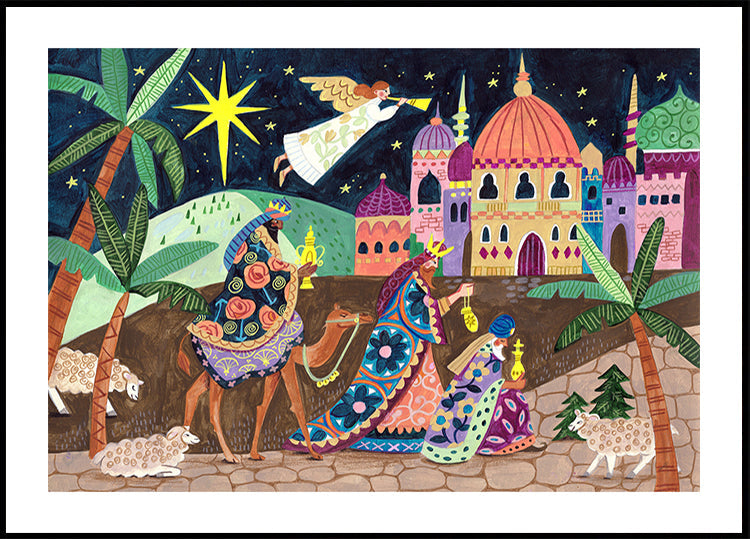 Three Wise Men and an Angel Plakat - Posterbox